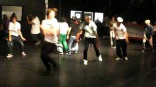 Brian Drake teaches Keri Hilson &quot;High Heels&quot;