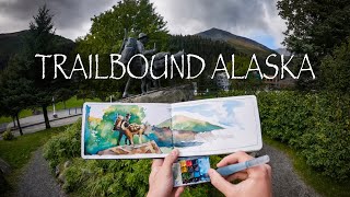 Reconnecting and sketching the historical Iditarod Trail - Trailbound Alaska