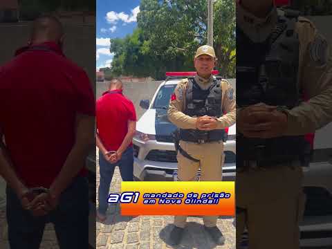 🚓 Polícia Militar cumpre mandado de prisão em Nova Olinda! #notíciaurgente #segurançapública