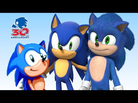 Sonic Logo Crossover [animación del 30 aniversario]