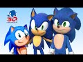 Sonic Logo Crossover [30th anniversary animation]