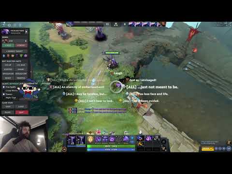 Gorgc testing the new Faceless Void voicelines // Dota 2