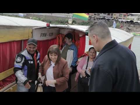 Sáenz y Bullrich recorrieron puntos claves de la frontera con Bolivia y evaluaron el servicio de seguridad en el paso internacional de Aguas Blancas