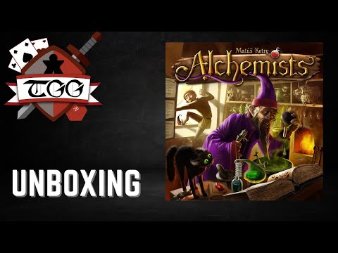Alchemists Board Game Unboxing