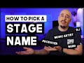 How Choose A Producer Name Stage Name Rapper Name In 16 Steps Free Download
