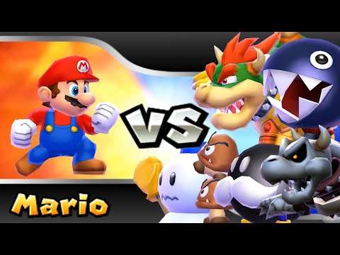 Mario Party: Island Tour - All Bosses (No Damage)