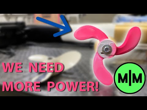 Hydrofoil Part 6: Testing Props and Motors! (the never ending project)