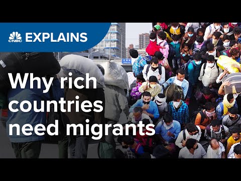 為什麼富國如此依賴移民工人 | CNBC解讀 (Why rich countries are so dependent on migrant workers | CNBC Explains)