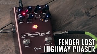 Fender LOST HIGHWAY PHASER - відео 3