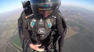 Jeb Corliss first jump back