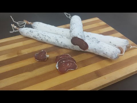 How to make pepperoni or pepperone. Homemade Pepperoni