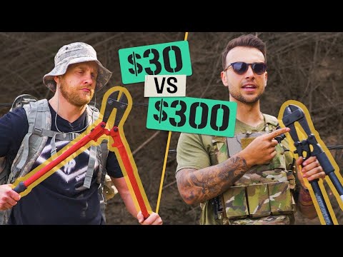 Spec Ops Test CHEAP vs. EXPENSIVE Bolt Cutters!