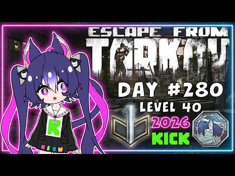 Escape from Tarkov | Prestige 1 | Level 40 PvP Solo | FN40GL VTuber | Day 280 thumbnail