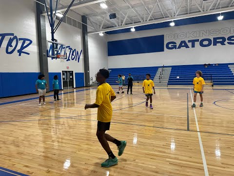 PFI Basketball Games Team Yellow vs. Team Teal (1st Half)