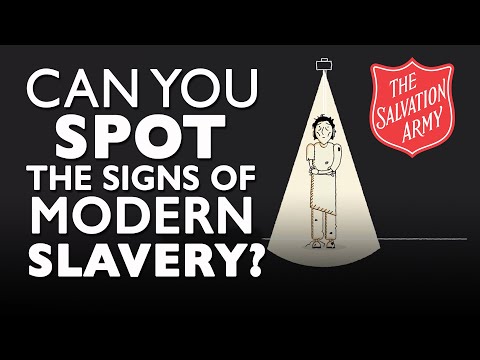 Signs of Modern Slavery | The Salvation Army