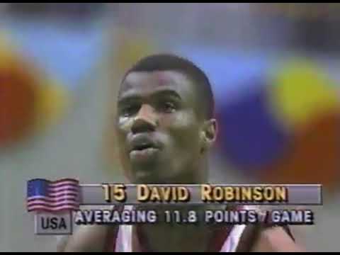 1988 Olympics Basketball Semifinal USA 76   USSR 82