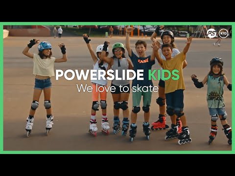 We love to skate - Powerslide KIDS inline skates 2020