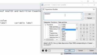 Data management: How to create a date variable from a date stored as a string