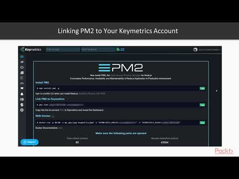 Building Microservices with Node js Monitoring with PM2 and Keymetrics | packtpub com