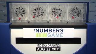 Midday Numbers Game drawing August 22, 2011