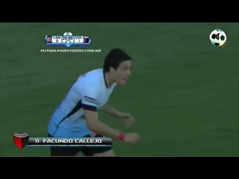 Gol Facundo Callejo - Lanús 0 Vs Colón 1 - Copa Argentina 2014