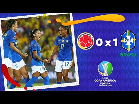 Gols e lances de Colômbia x Brasil