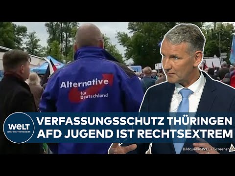 THÜRINGEN: Schlag für Björn Höcke! Verfassungsschutz stuft Jugend der AfD als rechtsextrem ein