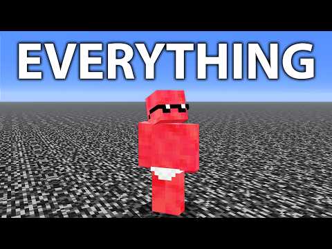 I Beat Minecraft From ONLY BEDROCK