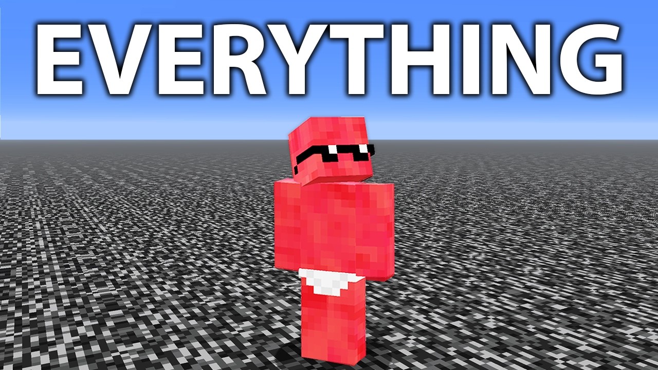 I Beat Minecraft From ONLY BEDROCK