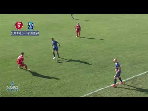 4. kolo SLZ: Sloga 33 Smederevo 1924  1 : 1 (1:0) (RTV MLAVA 05.09.2020.)