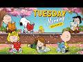 Chill Spring Morning with Snoopy 📚🌸🎼 | Good Morning Jazz Playlist to Relax and Read DEFAULT Thumbnail
