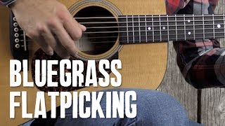 Bluegrass Flatpicking Guitar Solo for Wabash Cannonball - Guitar Lesson