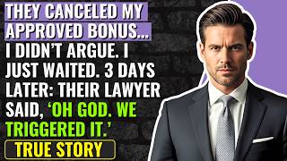 THEY CUT MY BONUS DURING REVIEW — 3 DAYS LATER, A $39M MERGER STOPPED WITHOUT MY SIGNATURE…
