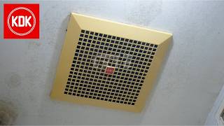 10" KDK Ceiling Exhaust Fan | 1 of 2 | 1989 | RARE!