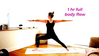1 hr full body flow (peak pose flying splits)