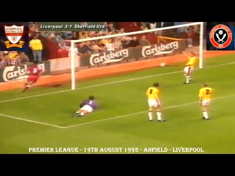 LIVERPOOL FC V SHEFFIELD UNITED FC - 2-1 - 19TH AUGUST 1992 - ANFIELD - LIVERPOOL