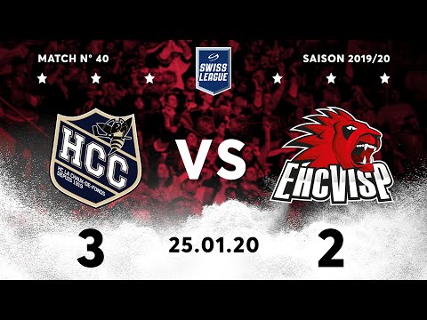 25.01.2020 HC La Chaux-de-Fonds - EHC Viège (3-2)