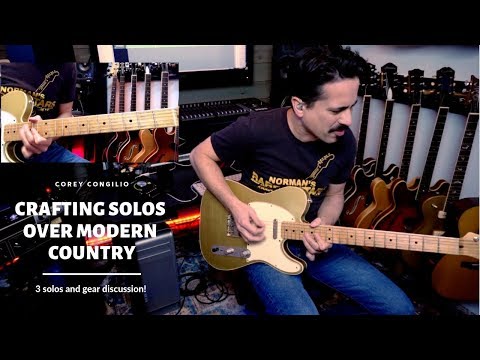 Modern Country Soloing - Corey Congilio