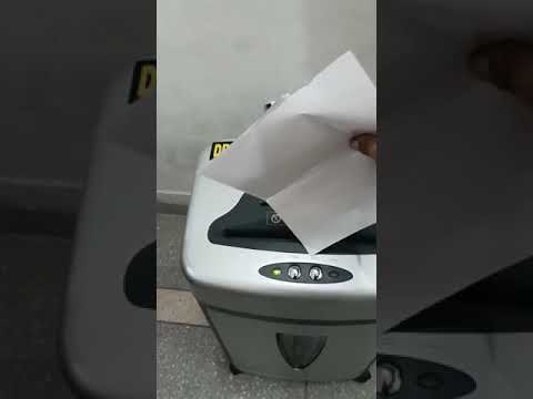 DR Shred Paper Shredder Machine