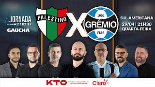 PALESTINO 0x0 GRÊMIO | SUL-AMERICANA | JORNADA DIGITAL | 29/04/2026
