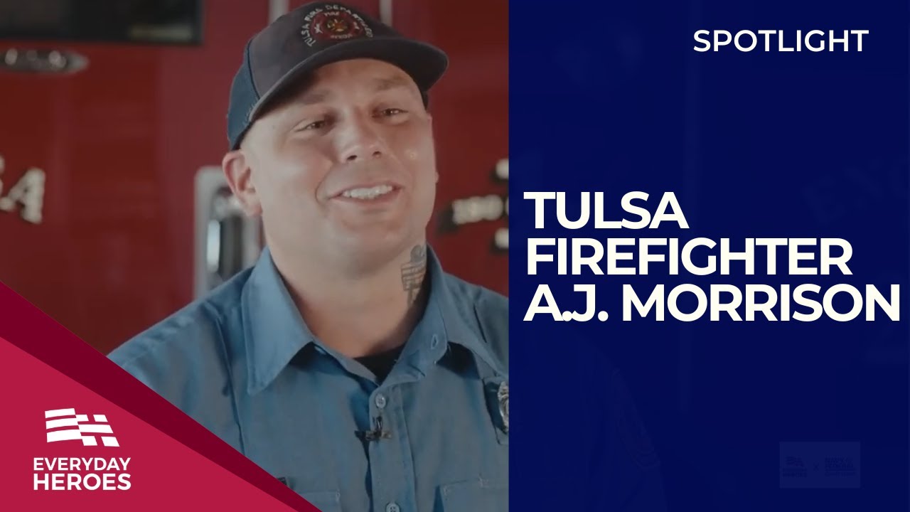 Off-Duty Firefighter Saves Man in Fiery Emergency in Tulsa
