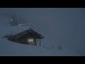 Epic Blizzard In Bavarian Alps Howling Wind Blowing Snow Sounds For Sleep Study Relaxation