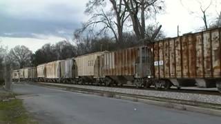 preview picture of video 'CSX Q581-31 Cartersville, GA February 2, 2013'