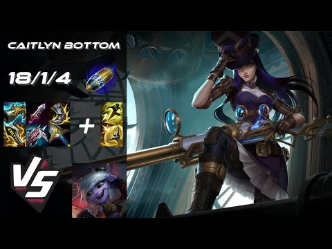 BOTTOM Caitlyn vs Tristana - EU Grandmaster Patch 25.24