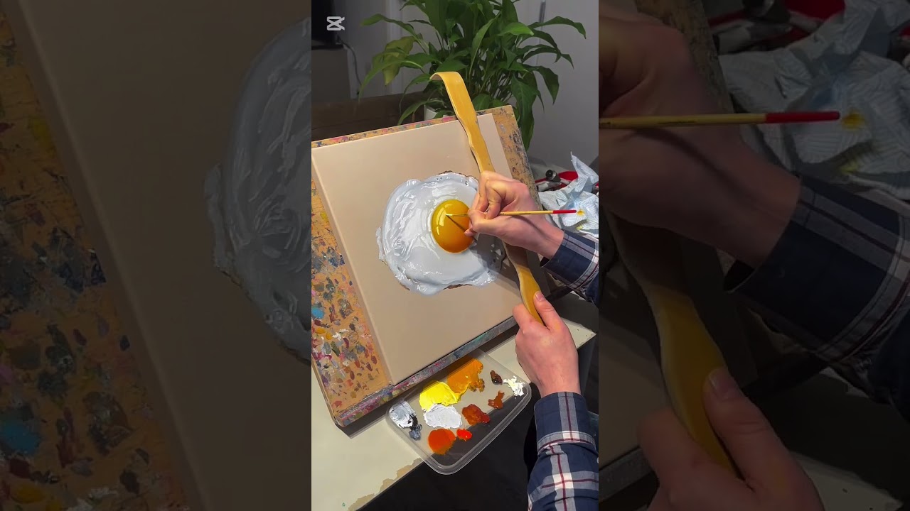 Egg painting  tutorial || Glazing oil painting technique. artist: David.halksworth