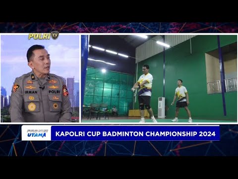 JELANG PENYELENGGARAAN KAPOLRI CUP BADMINTON CHAMPIONSHIP 2024