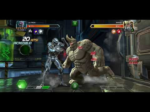 6* Rank 3 Ultron OBLITERATES R.O.L. Rhino in 42 Seconds