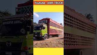 Download lagu Viral! Big Truck Overloaded With Sand Spilling Over Due to Bumpy Road #shorts mp3