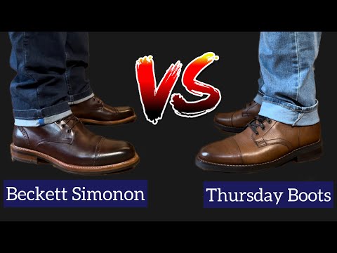 BECKETT SIMONON VS THURSDAY BOOTS | BEST BOOTS UNDER $200 | BOOTS SEASON