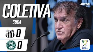 COLETIVA CUCA | COM IMAGENS | Santos x Coritiba - Copa do Brasil 2026